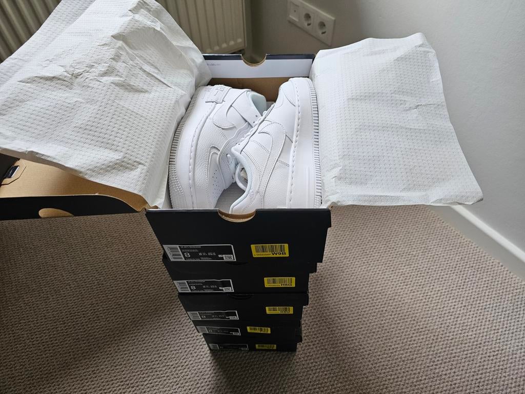 5 paar nieuwe Nike Air Force Shadow 1 sneakers dames maat 39, Kleding | Dames, Schoenen, Wit, Nike, Nieuw, Ophalen of Verzenden