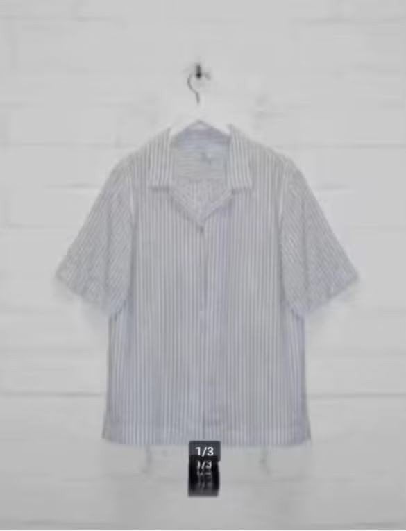 Closed - Gestreept blouse korte mouw maat M - Nieuw €149, Kleding | Dames, Maat 38/40 (M), Nieuw, Ophalen of Verzenden, X