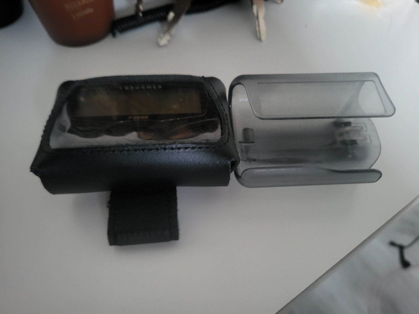 Informer Pro P2000 Pager met Holsters, Ophalen of Verzenden, Gebruikt