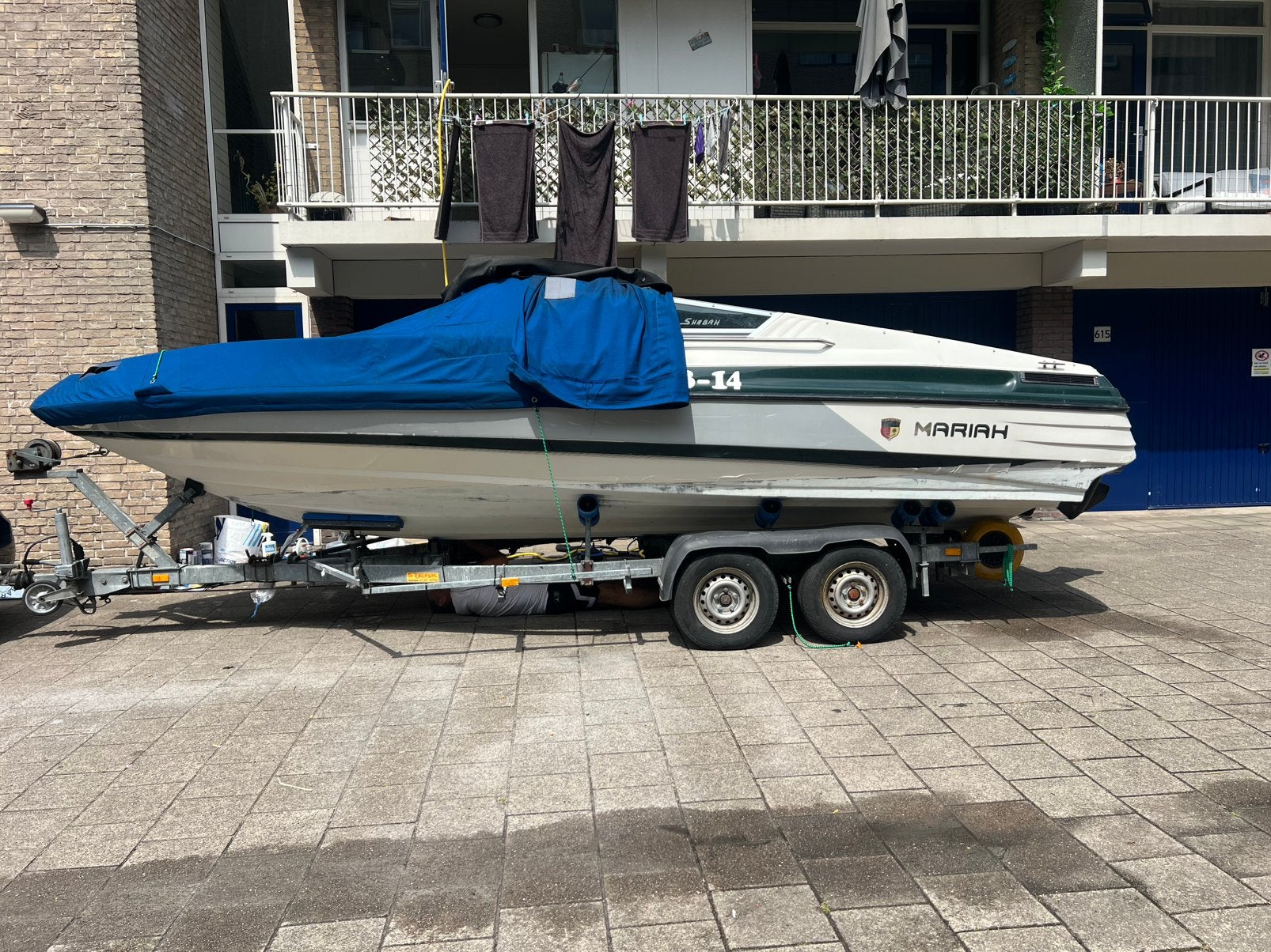 Te koop MARIAH  212 shabah YAMAHA V6 4,3.   . 6.40 lang, Watersport en Boten, Ophalen, Overige merken, 64 m, 26 m