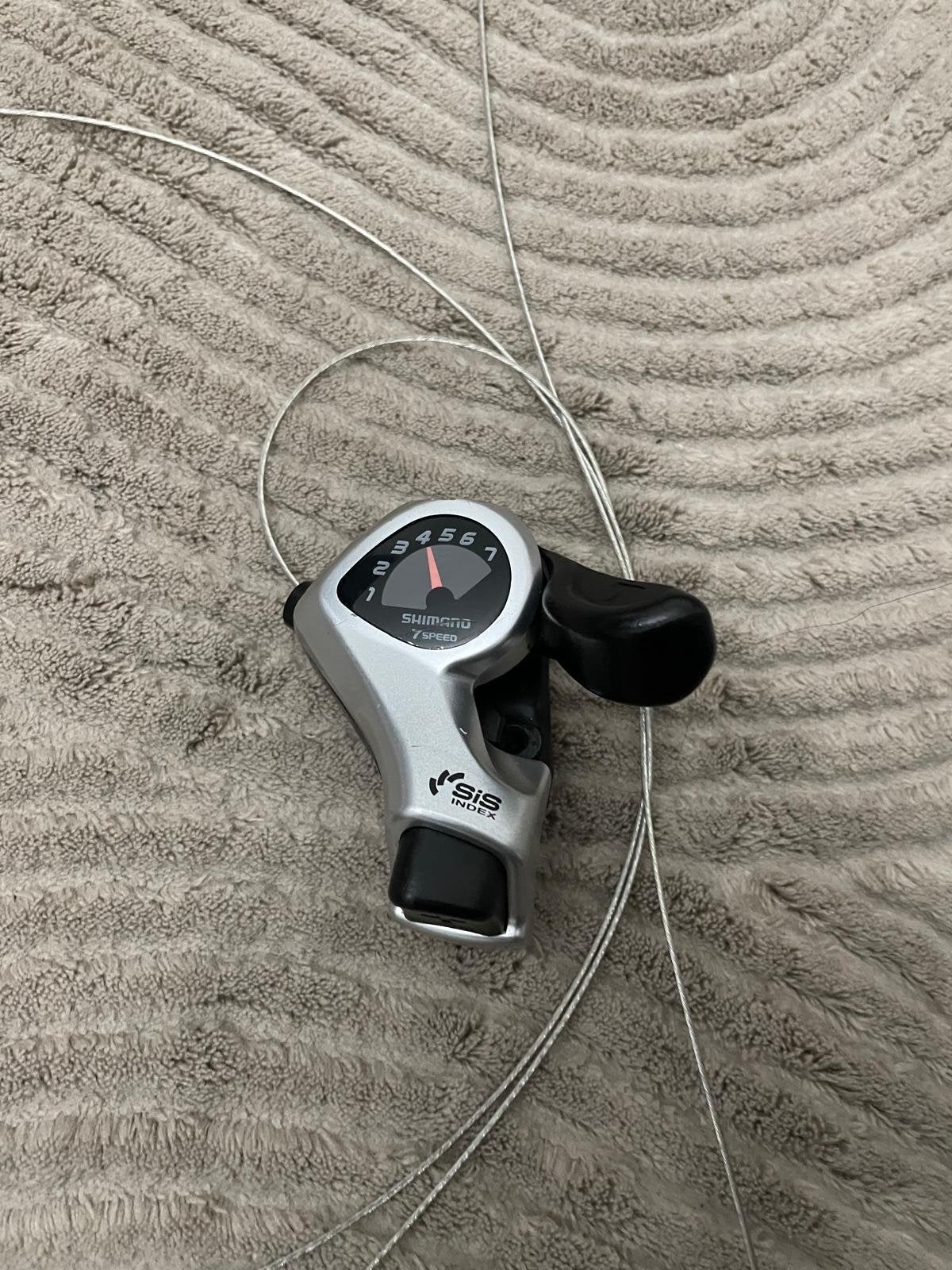 Shimano SIS Index 7-speed versnelling voor Fatbike, Ophalen of Verzenden, Derailleur of Ketting, Fatbike, Nieuw