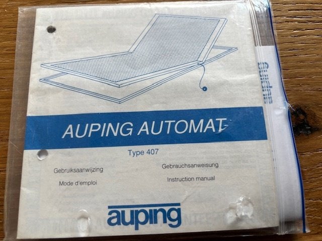 2x Auping handverstelbaar bedbodem  en 2x Auping matras, Ophalen, Gebruikt, Eenpersoons, 80 cm