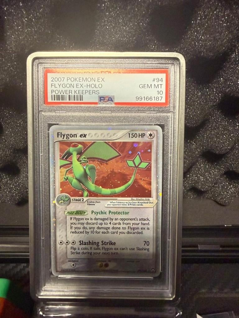 Flygon ex - Power Keepers PSA 10, Ophalen of Verzenden, Nieuw, Losse kaart