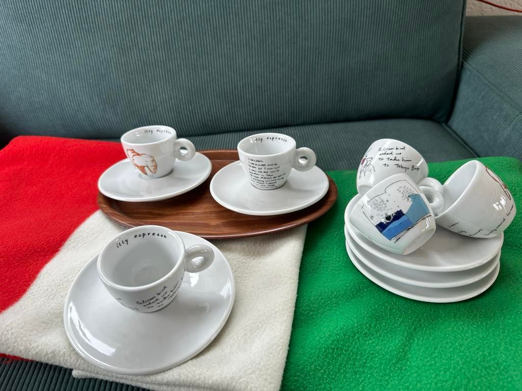Illy 'Dream' espresso set - Shizuka Yokomizo (6 kopjes), Huis en Inrichting, Keuken | Servies, Ophalen, Nieuw, Overige stijlen