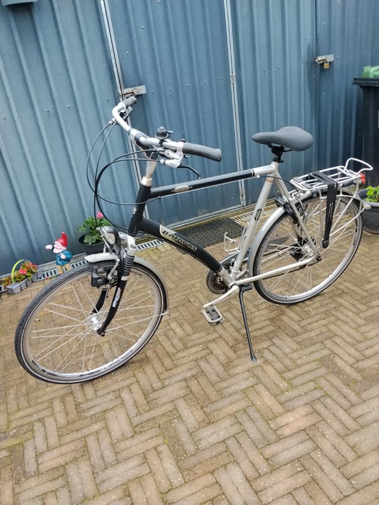 Batavus compass heren/tourfiets 24 versnellingen frame 65 cm, Ophalen, Gebruikt, Batavus, Meer dan 20 versnellingen
