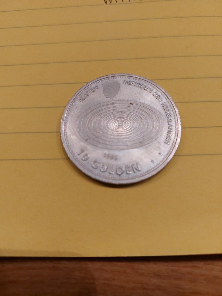 Millennium zilveren 10 gulden 1999-2000, Postzegels en Munten, Munten | Nederland, Ophalen