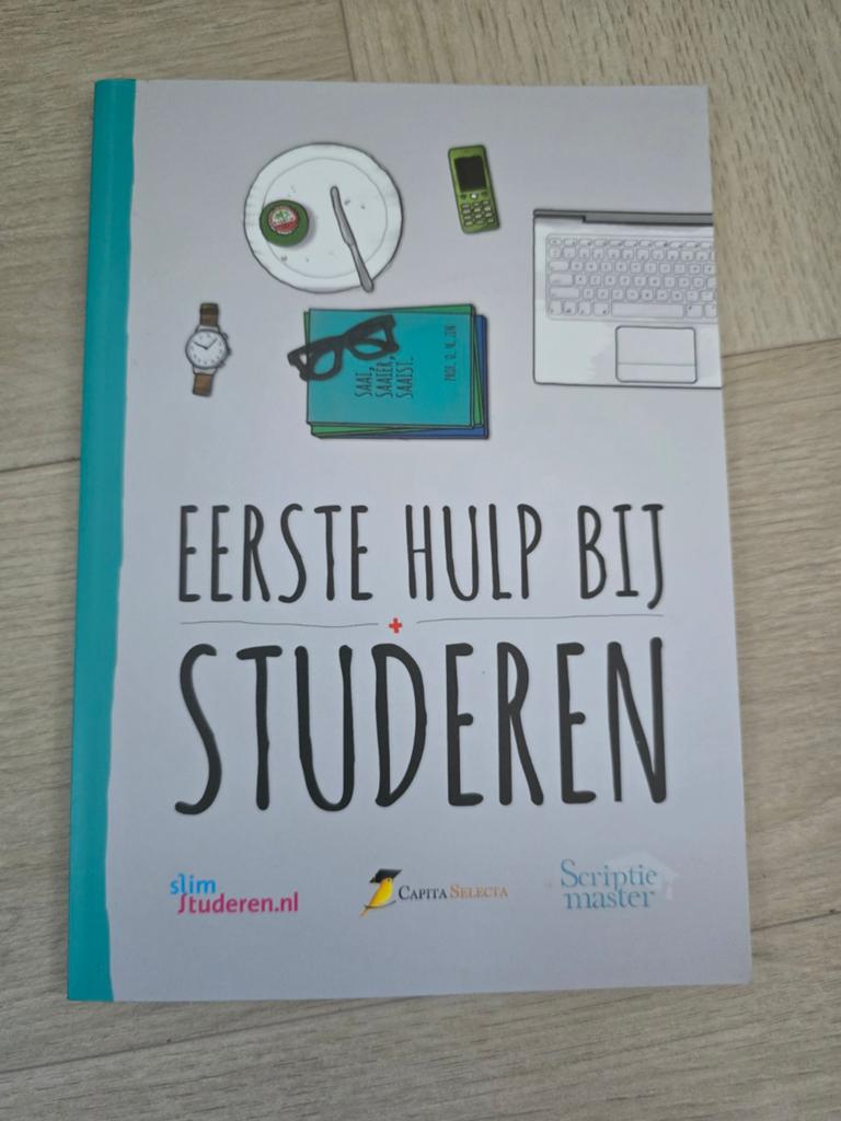 Eerste Hulp Bij Studeren - Effectiever Studeren, Boeken, Studieboeken en Cursussen, Zo goed als nieuw, HBO, Gamma, Ophalen of Verzenden