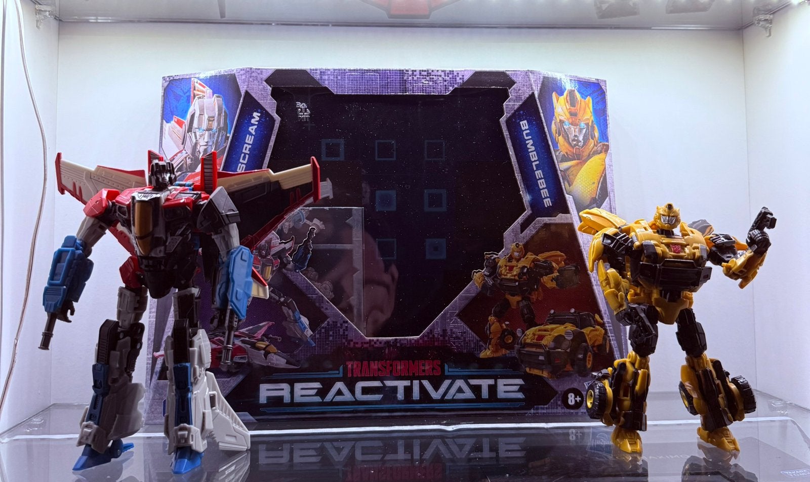 Transformers Reactivate 2 pack: Starscream&Bumblebee, Verzamelen, Overige generaties, Ophalen of Verzenden, Zo goed als nieuw