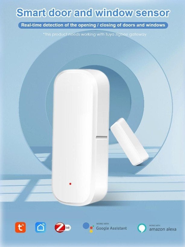 Tuya ZigBee Deur/Raam Sensor (wit of zwart), Hobby en Vrije tijd, Elektronica-componenten, Info@zdvshop.nl, Merefeltstraat 15