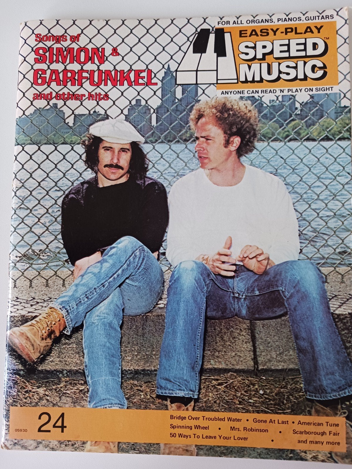 Songbook met bladmuziek Simon & Garfunkel, Gebruikt, Gitaar, Ophalen of Verzenden, Artiest of Componist