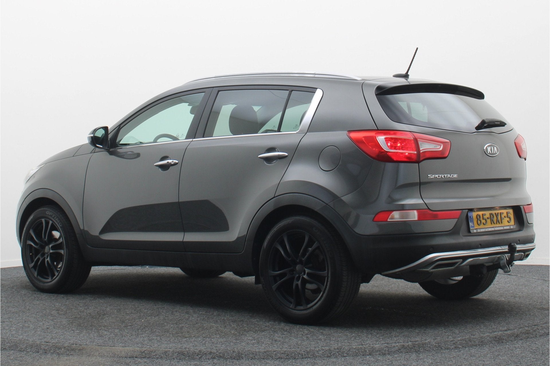 Kia Sportage 2.0 X-clusive Automaat Panoramadak, Leer, Trekh, Gebruikt, Zwart, 4 cilinders, Xenon verlichting
