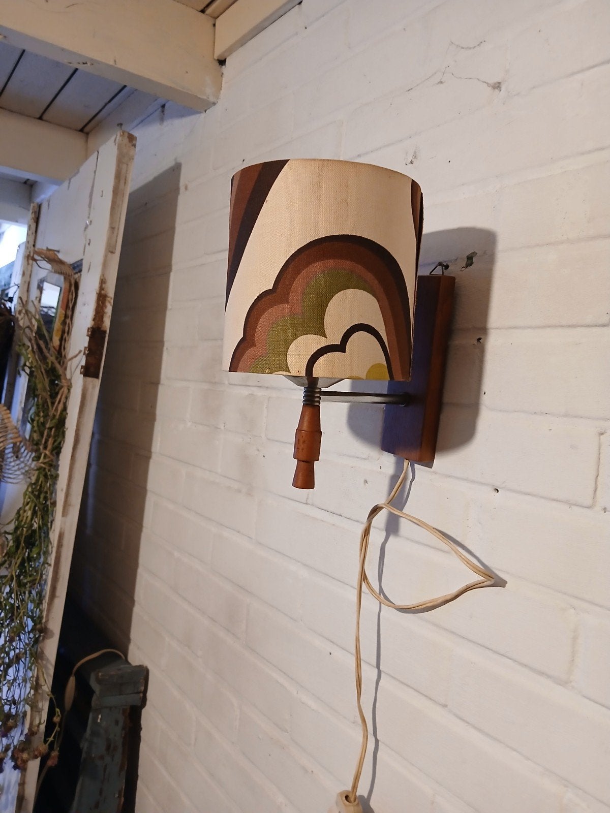 vintage lamp, Ophalen of Verzenden
