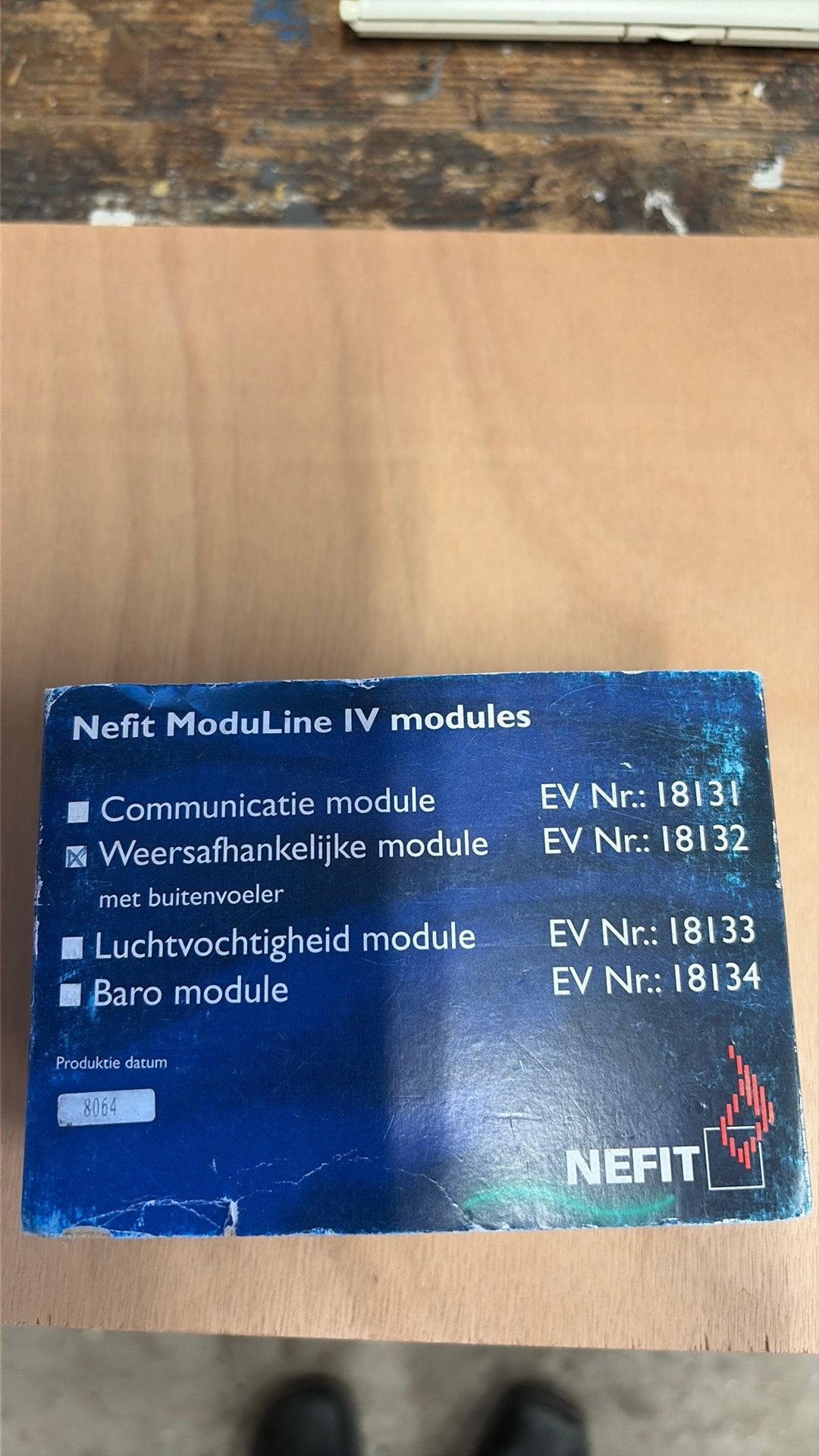 Buitenvoeler nefit, Doe-het-zelf en Verbouw, Thermostaten, Ophalen of Verzenden, Nieuw