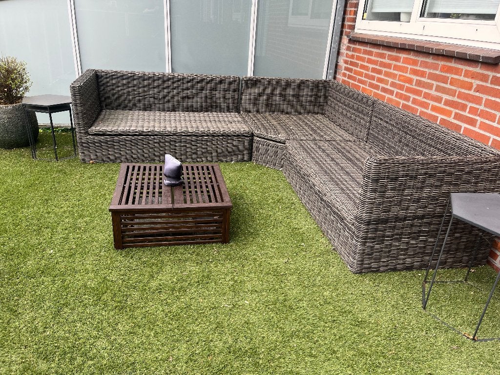 Tuinset, Ophalen, 6 zitplaatsen, Zo goed als nieuw, Loungeset