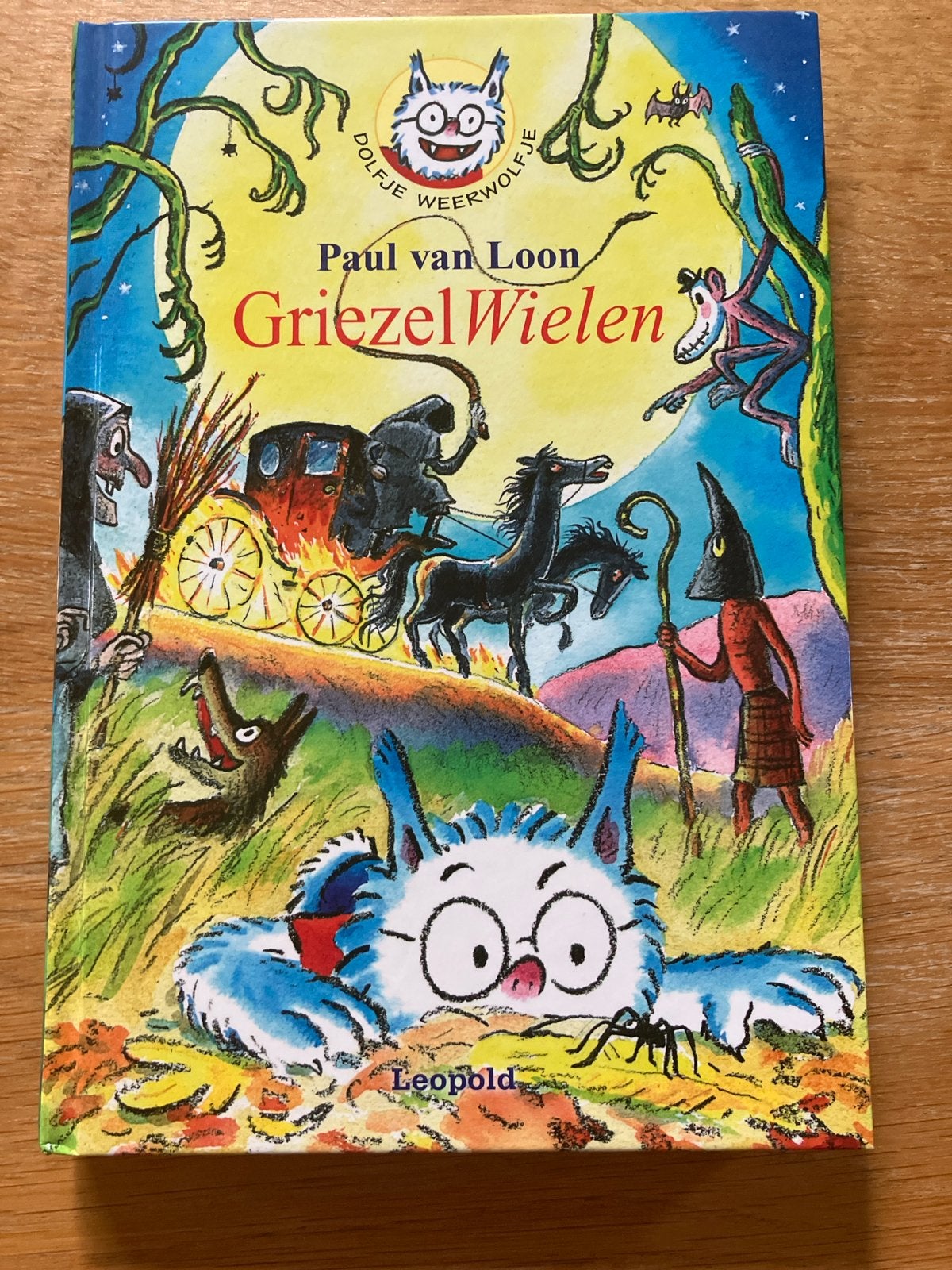 Dolfje Weerwolfje: Griezelwielen - Paul van Loon, Boeken, Ophalen, Zo goed als nieuw, Fictie algemeen