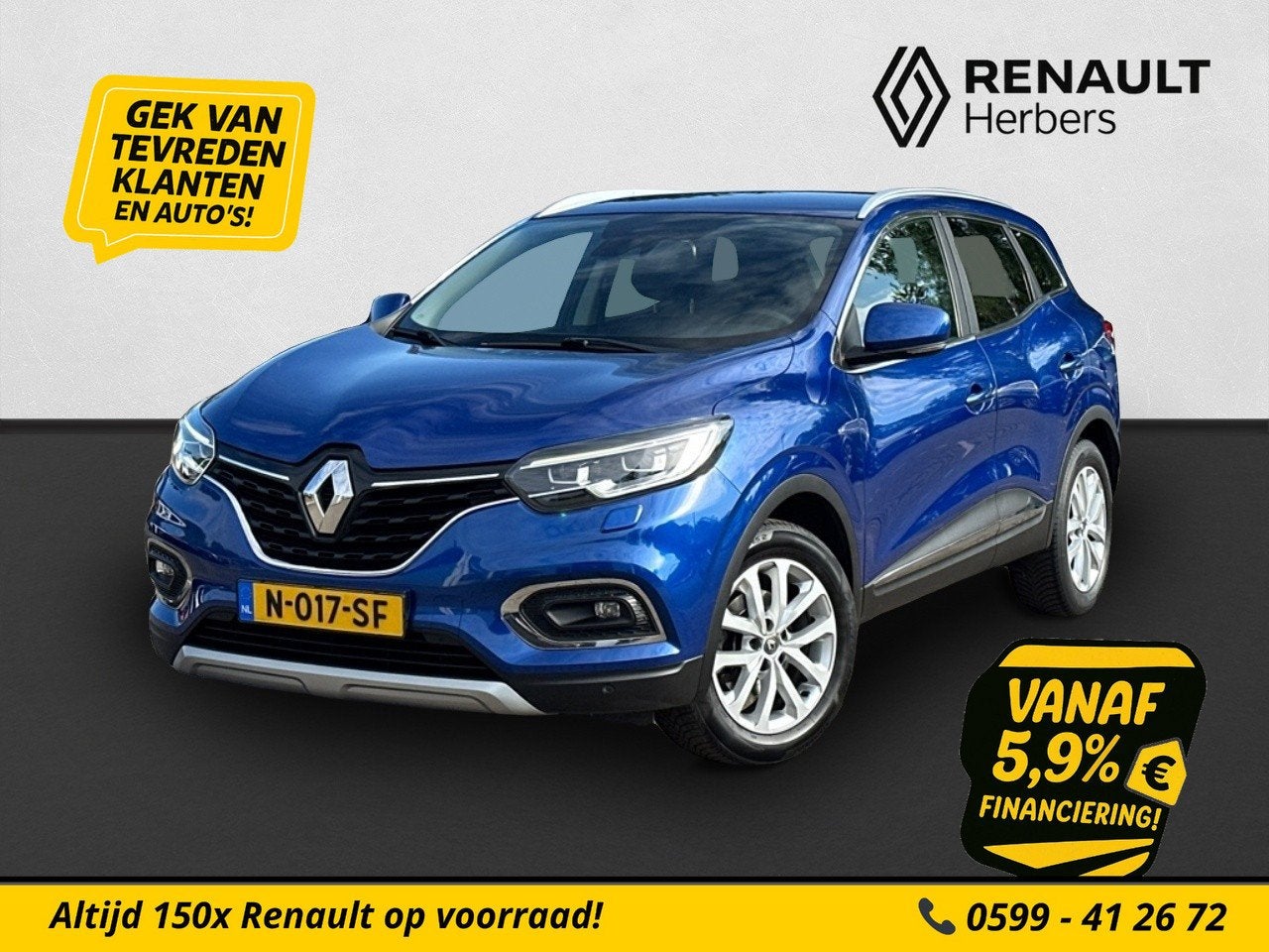 Renault Kadjar 1.3 TCe Zen LPG / CAMERA / STOEL VERW / TREKH