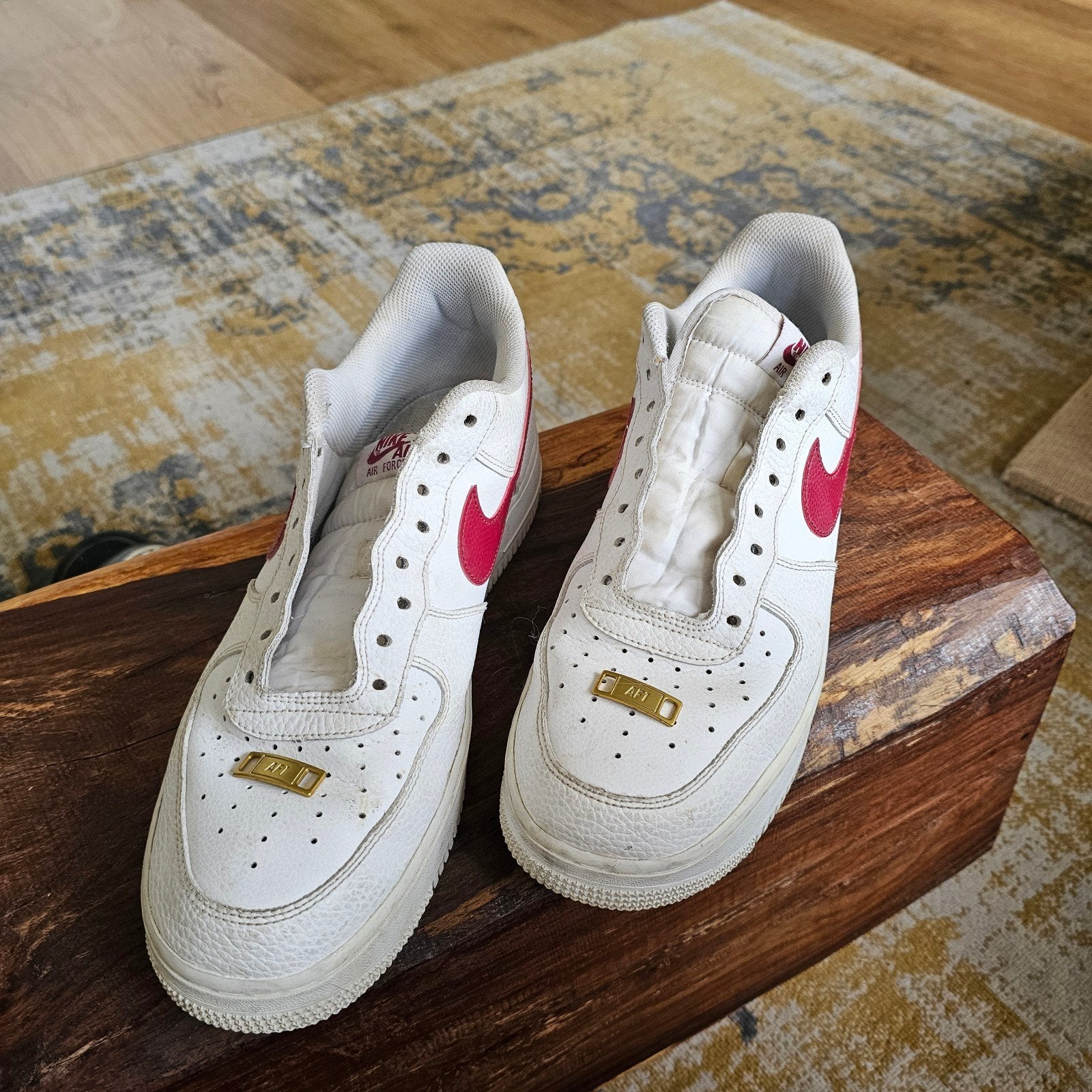 Nike Air Force 1. Praktisch nieuw, Ophalen, Zo goed als nieuw, Wit