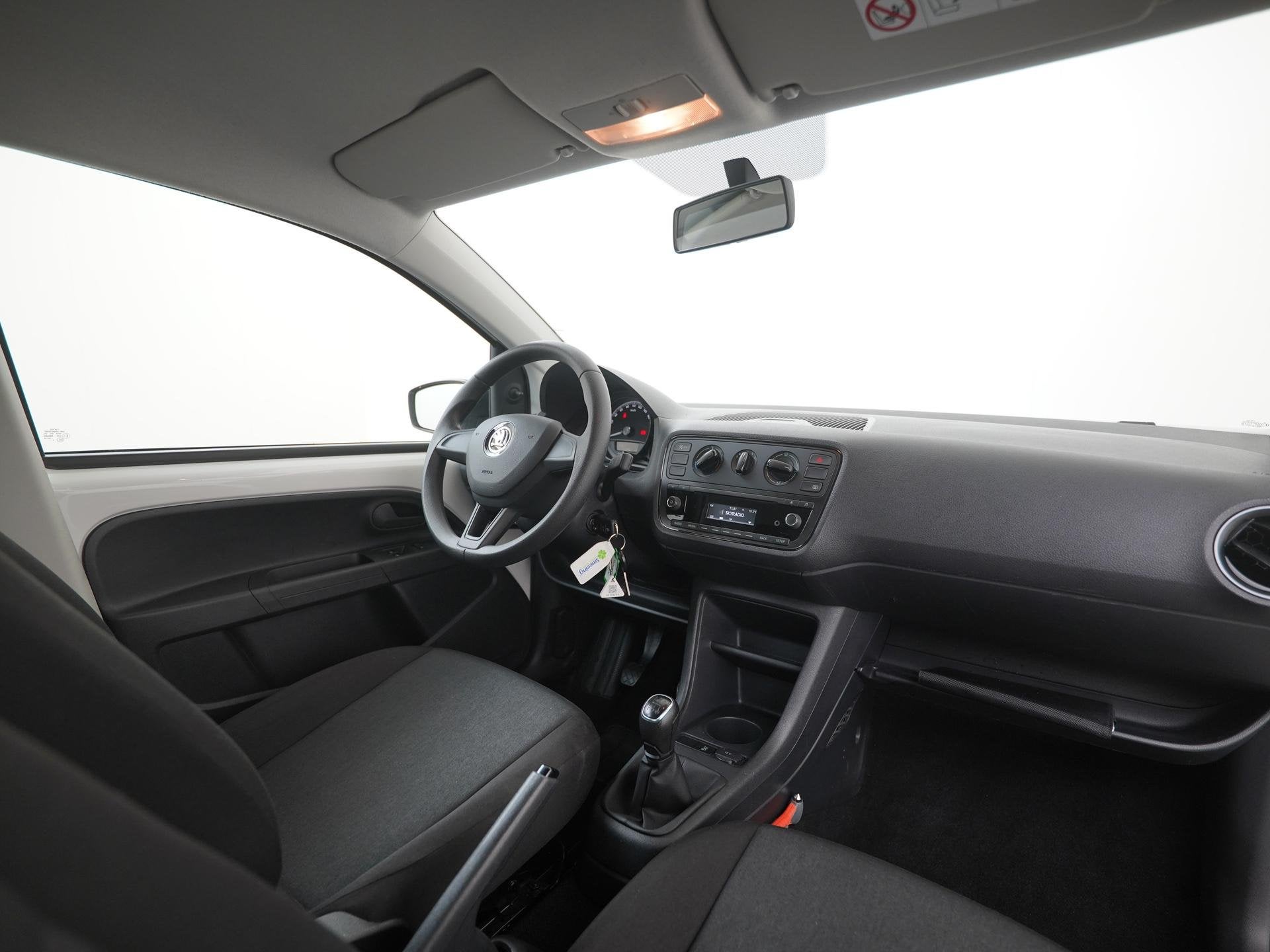 Skoda Citigo 1.0 Greentech Active | 12 mnd Garantie, Voorwielaandrijving, 12 maanden, Stof, Gebruikt
