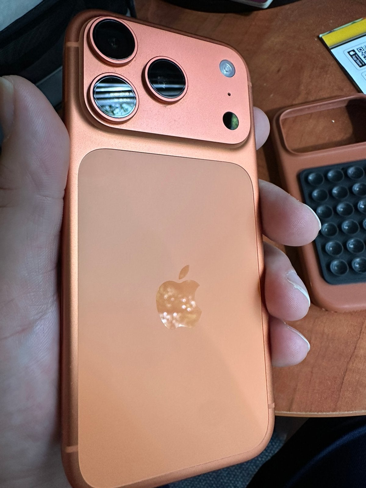 iPhone 17 Pro Cosmic Orange 256GB, Ophalen of Verzenden, Zo goed als nieuw, Oranje