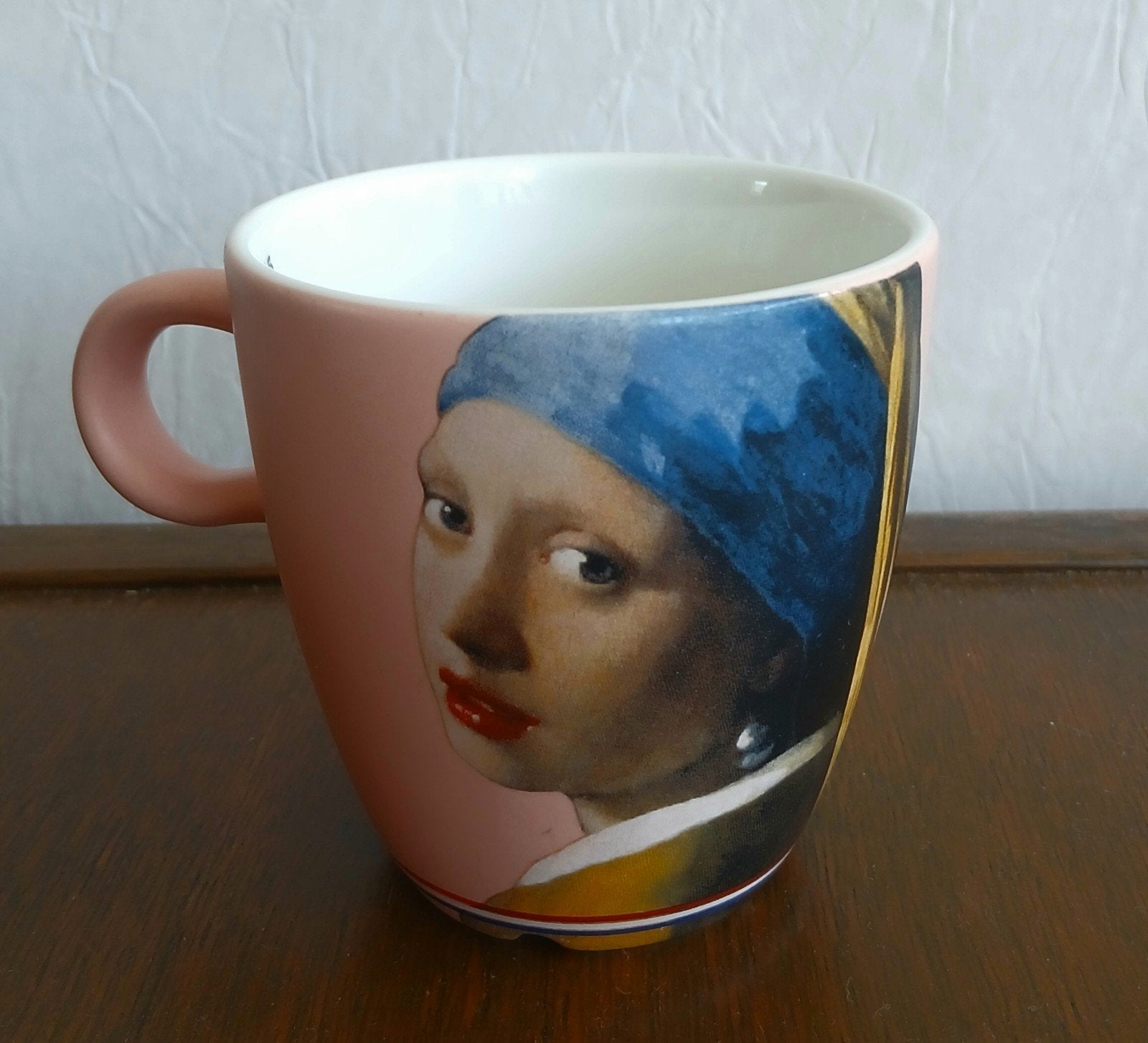 Douwe Egberts Oude Meesters Mok Meisje Met De Parel Nieuw, Nieuw, Ophalen of Verzenden, Overige stijlen, Kop(pen) en/of Schotel(s)