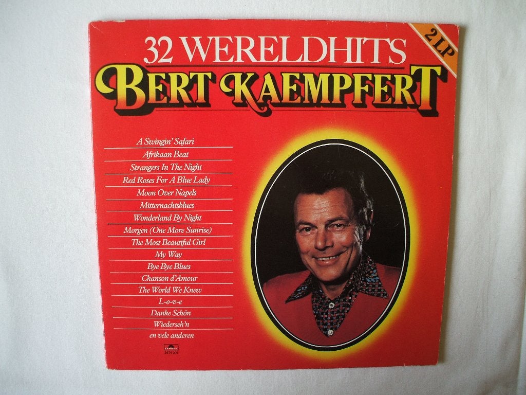 Bert Kaempfert - 32 wereld hits 2LP, Ophalen of Verzenden, Gebruikt, 12 inch, Dubbel-LP