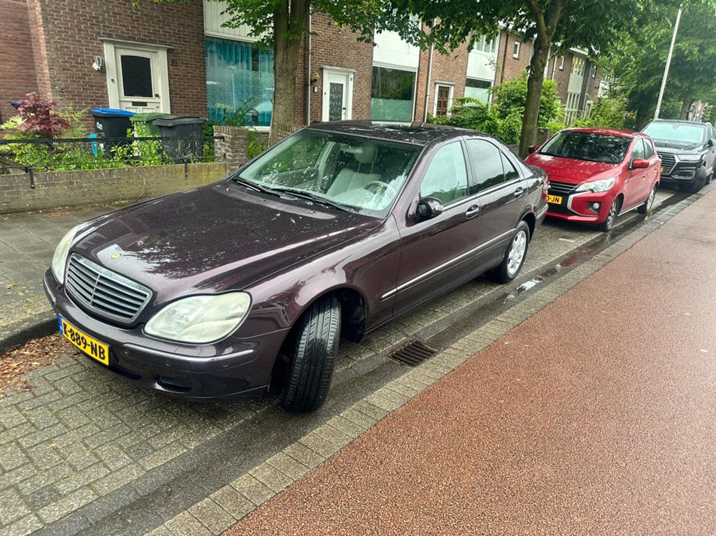 Mercedes S320 NIEUWE. APK SOFTCLOSE LUCHTVERING, Automaat, Beige, Overige kleuren, Particulier