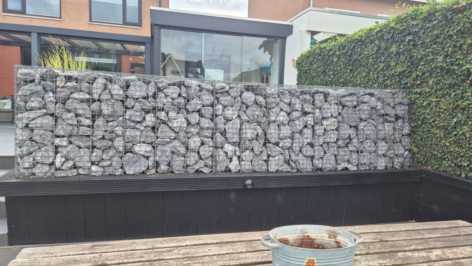 Grijze keien, Tuin en Terras, Ophalen, Gebruikt, Overige materialen, 3 tot 6 meter