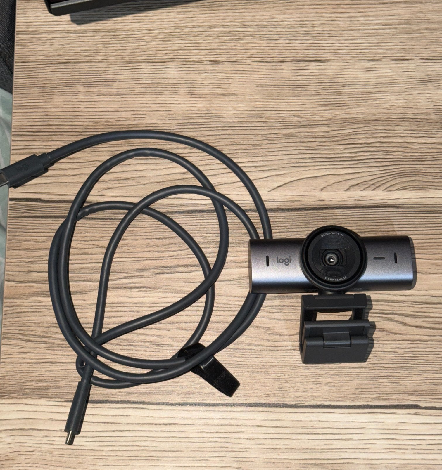 Logitech MX Brio 4K webcam, Computers en Software, Webcams, Ophalen, Zo goed als nieuw, Bedraad, Fotofunctie