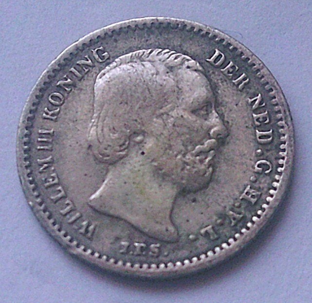 Nederland 5 cent 1863., Verzenden, Koning Willem III, 1 cent