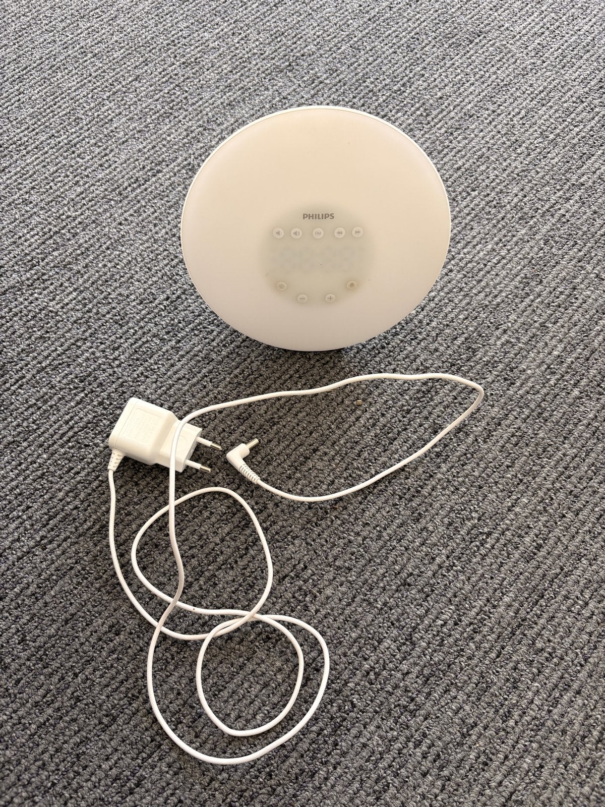 Philips Wake-up Light HF3505 - Wekker met licht, Ophalen of Verzenden, Gebruikt, Digitaal