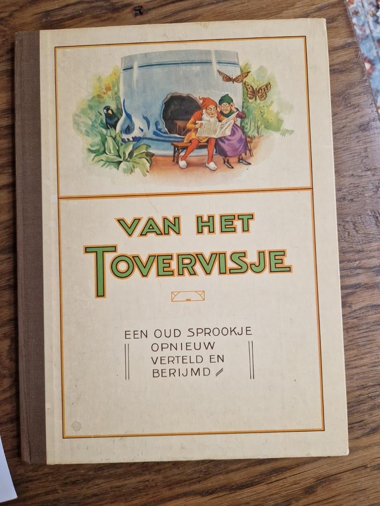Vintage boekje Van het Tovervisje, Ophalen of Verzenden