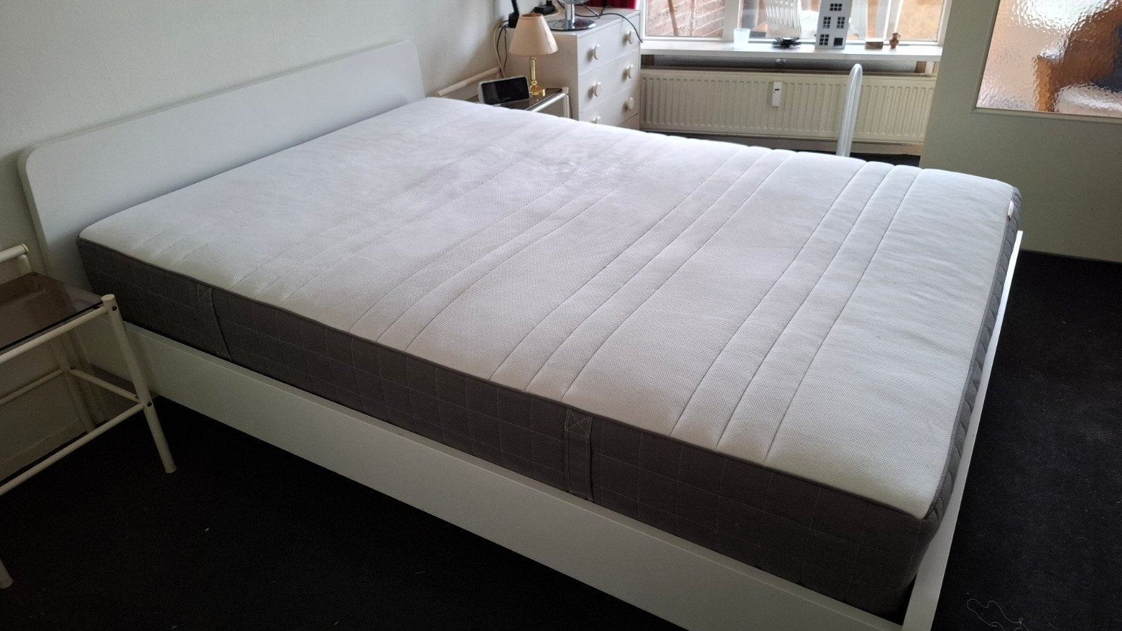 Ikea 2 persoonsbed, Ophalen, Gebruikt, Tweepersoons, 140 cm