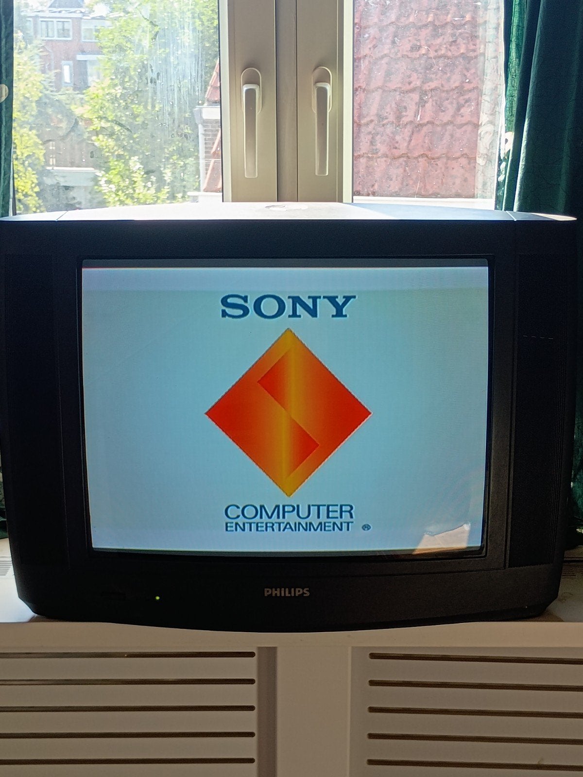 Philips beeldbuis CRT tv, Ophalen, Philips, Gebruikt, 50 Hz