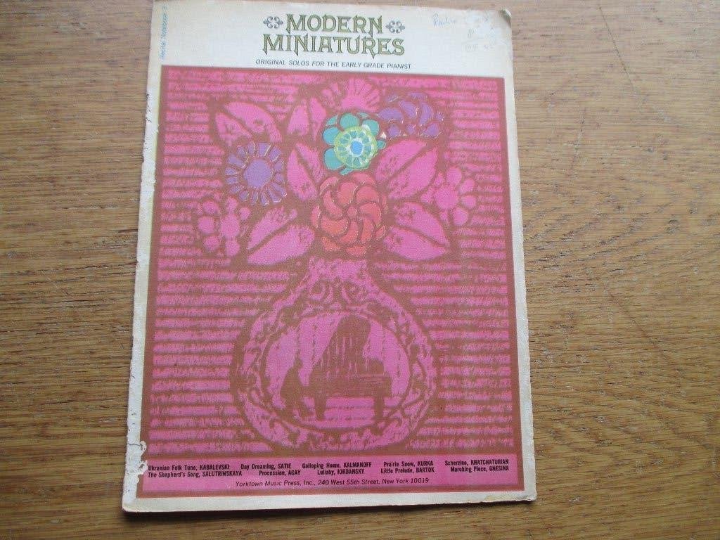 Modern Miniatures - Originele solo's voor de jonge pianist, Muziek en Instrumenten, Gebruikt, Klassiek, Ophalen of Verzenden, Artiest of Componist