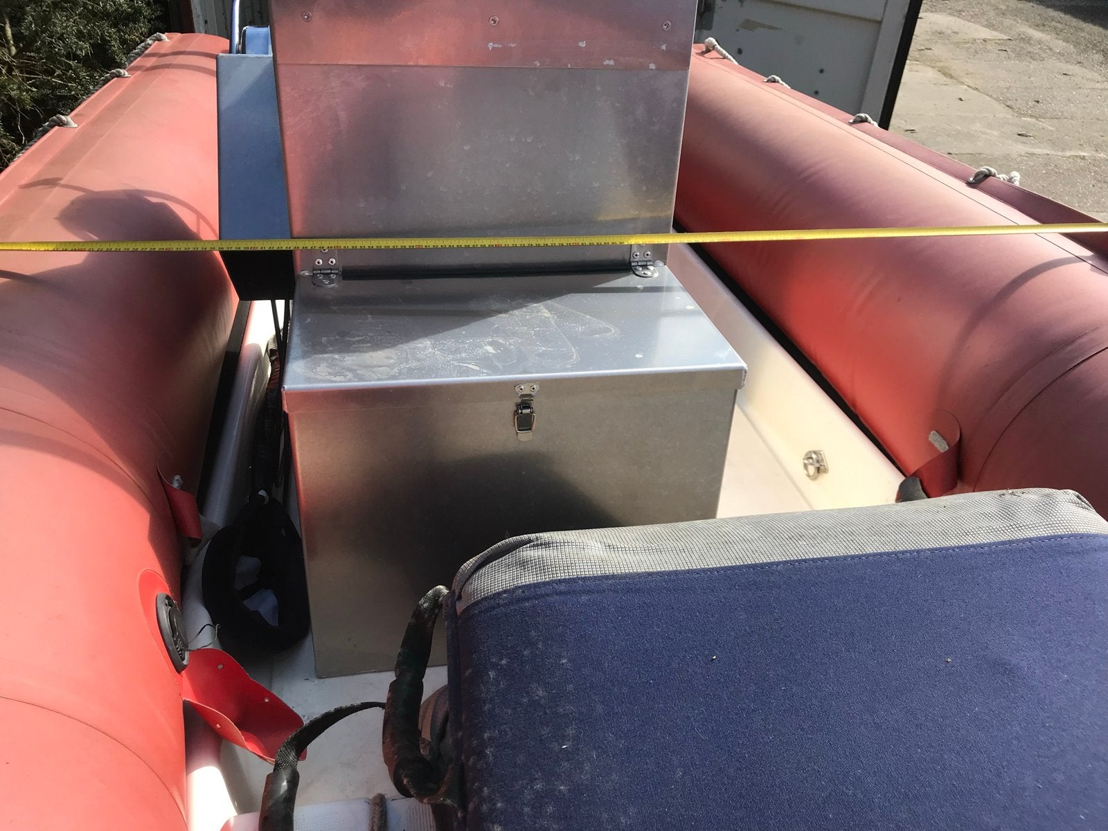 Zodiac 420pro met trailer en 40pk Evinrude, Watersport en Boten, Rubberboten, Gebruikt, Zodiac, Polyester/glasvezel, Inclusief motor