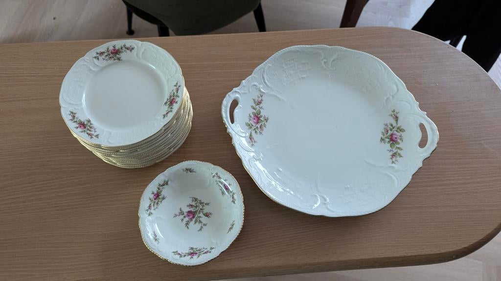 Rosenthal gebakset, Ophalen of Verzenden