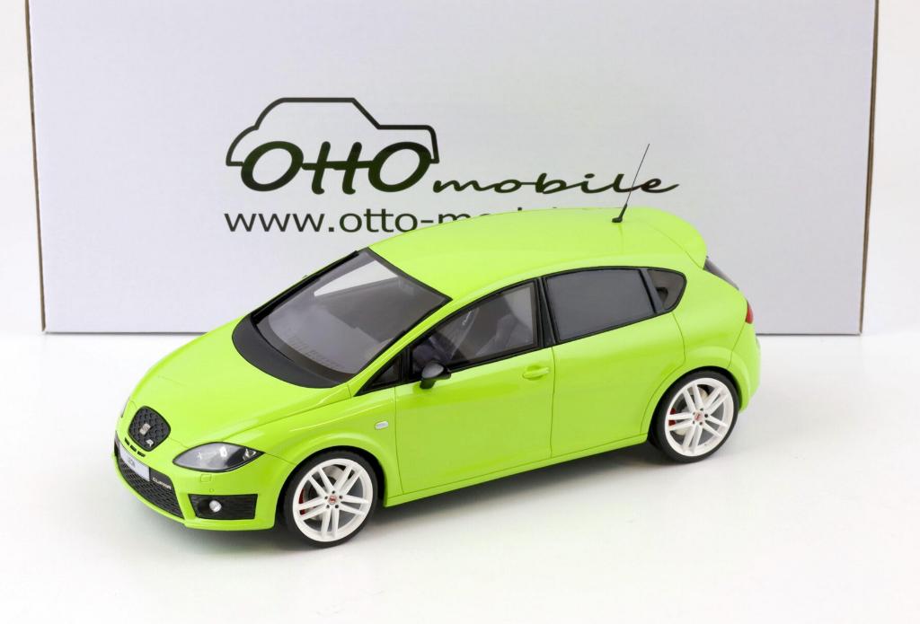 SEAT LEON MK2 CUPRA R GROEN 2010 schaal 1/18 OTTO ref. OT404, Verzenden, Nieuw, Motor, OttOMobile