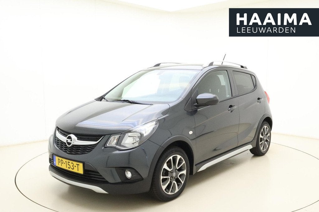 Opel KARL 1.0 Rocks Online Edition | Navigatie via Carplay |, Auto's, Opel, Voorwielaandrijving, 839 kg, Stof, Gebruikt