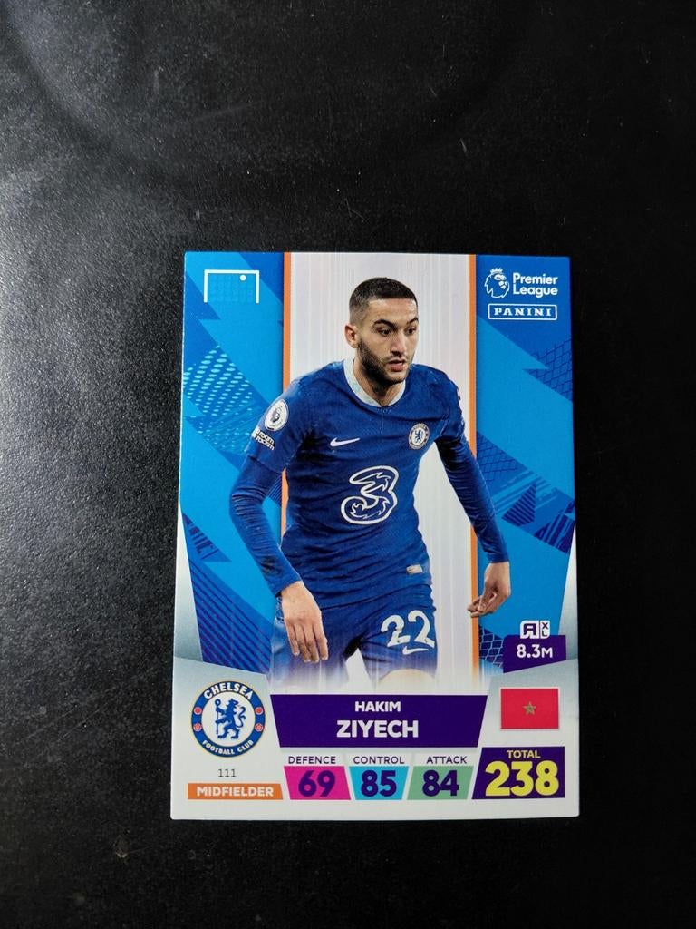 Hakim ziyech (chelsea/afc ajax) panini, Verzamelen, Sportartikelen en Voetbal, Ophalen of Verzenden, Nieuw, Ajax, Poster, Plaatje of Sticker
