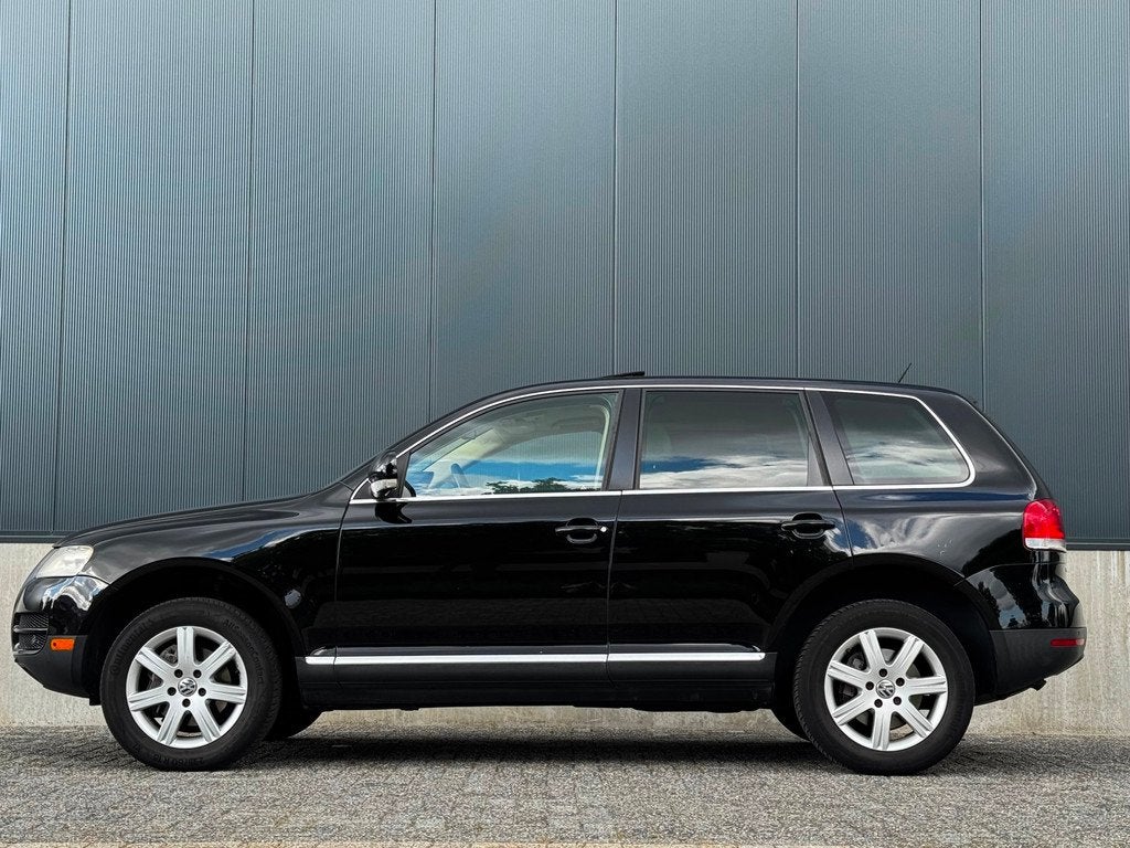 Volkswagen Touareg 3.2 V6|XENON|LEDER|SCHUIFDAK|STOELVERW|AU, Auto's, Automaat, Gebruikt, Electronic Stability Program (ESP), Zwart