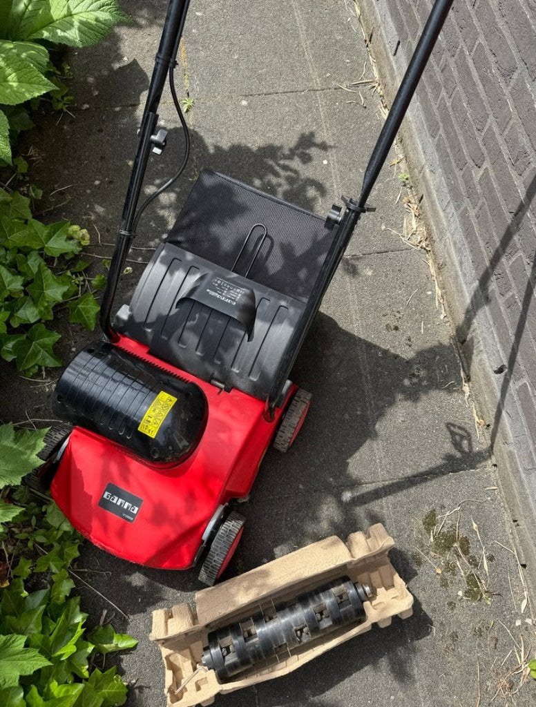 Elektrische verticuteermachine met twee cilinders, Tuin en Terras, Ophalen, Gebruikt, Elektrisch, Gamma