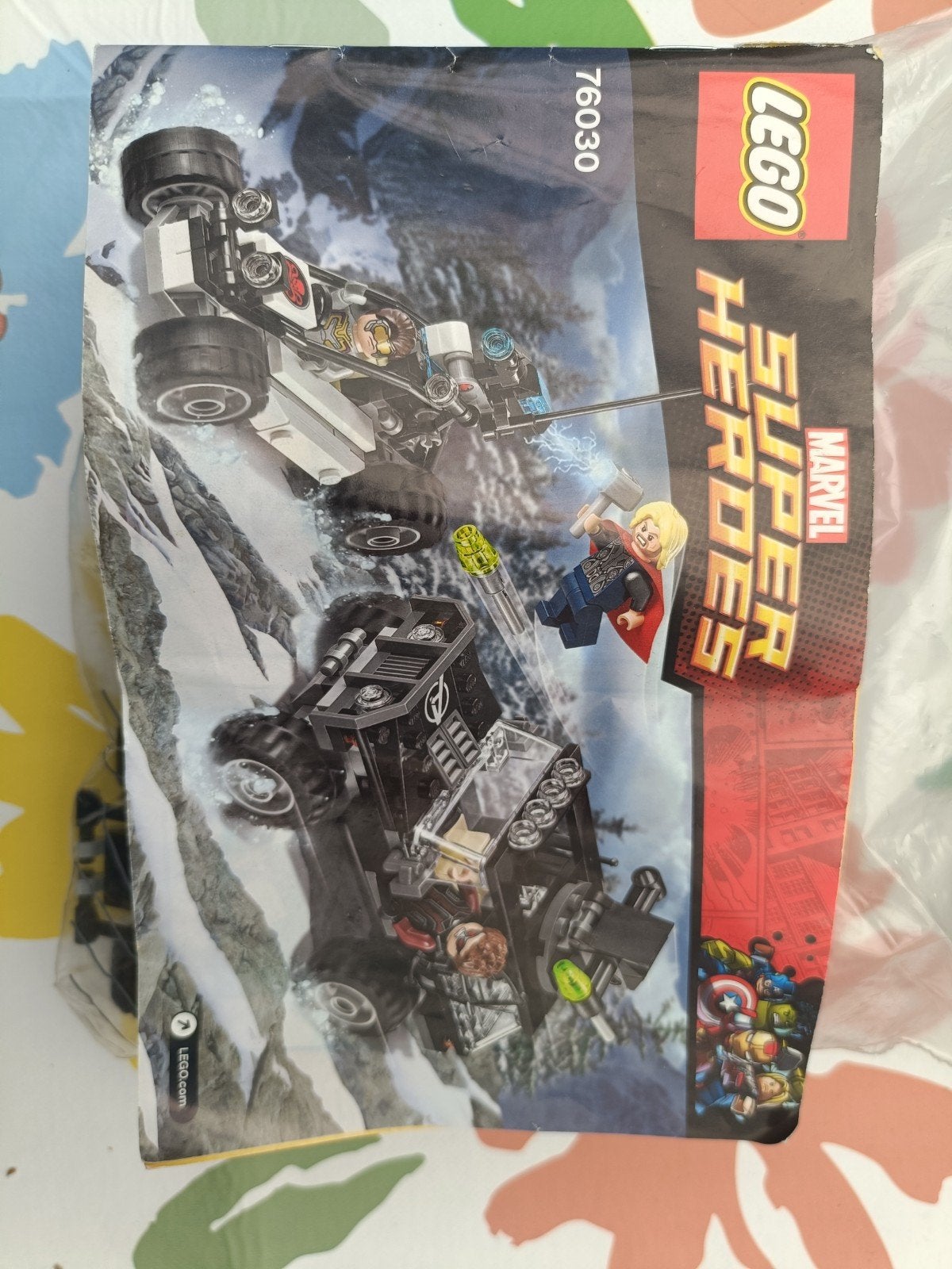 LEGO Marvel Super Heroes Set 76030: Avengers Hydra Showdown, Compleet, Gebruikt, Marvel, Lego
