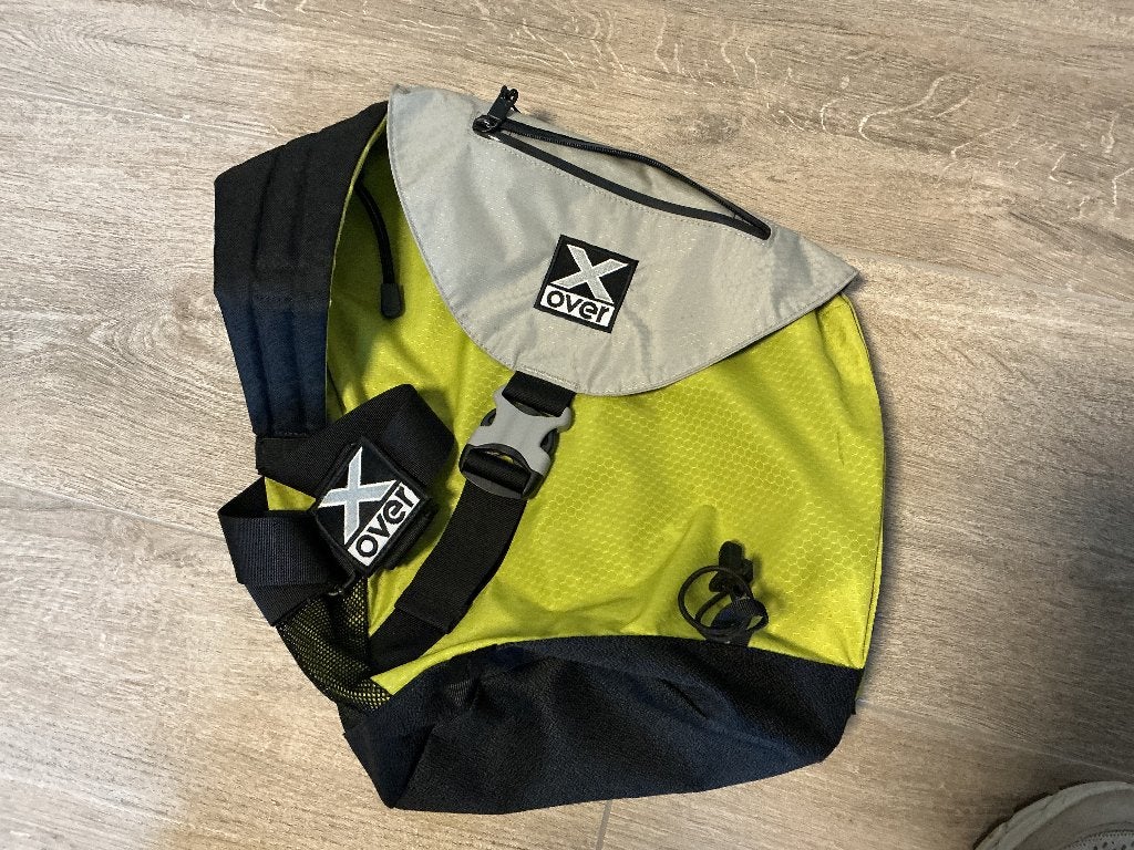 Nieuwe X OVER rugtas in nippy green, Sieraden, Tassen en Uiterlijk, Tassen | Rugtassen, Overige merken, 40 cm of meer, Nieuw, Ophalen of Verzenden
