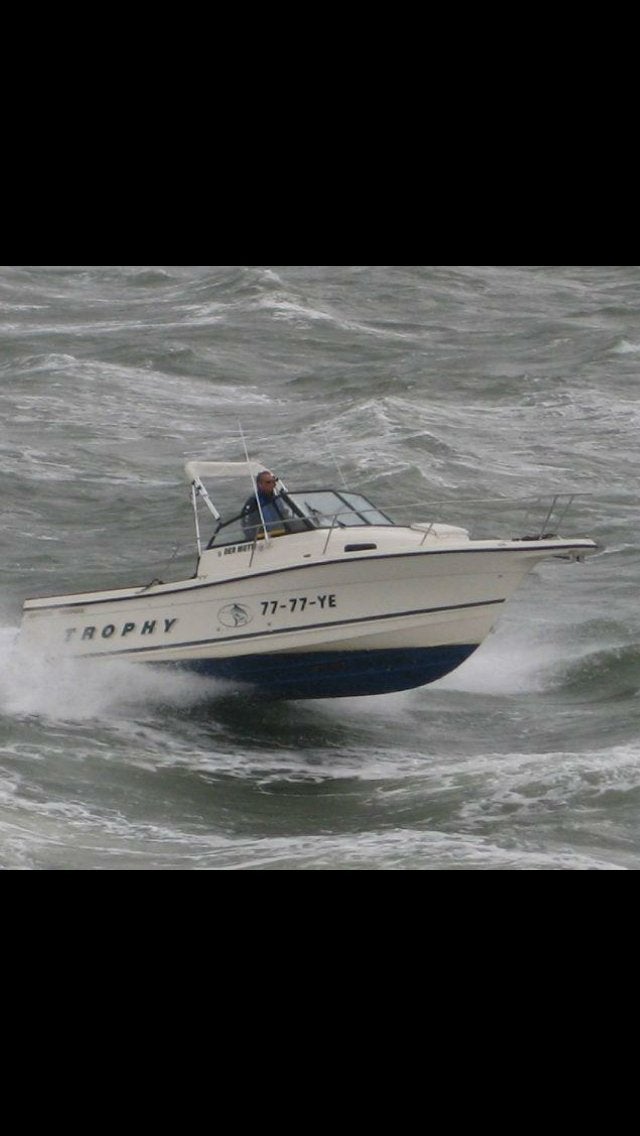 Bayliner trophy: unieke boot, Watersport en Boten, Ophalen, Gebruikt, Binnenboordmotor, 75 cm