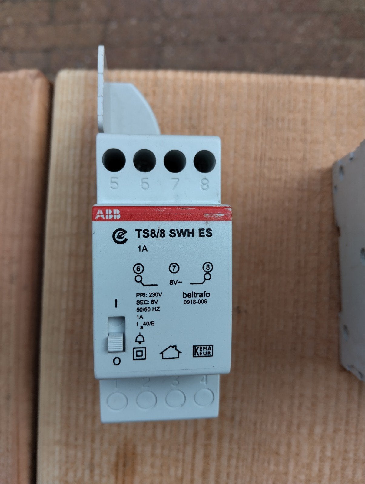 ABB TS8/8 SWH ES Beltrafo - Nieuwstaat, Ophalen of Verzenden, Zo goed als nieuw, ABB, Overige typen