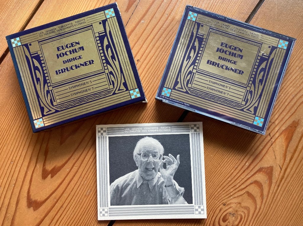 Bruckner | Symphonie Nr. 5 & 7 | Jochum (2 cd), Ophalen of Verzenden, Romantiek, Gebruikt, Orkest of Ballet