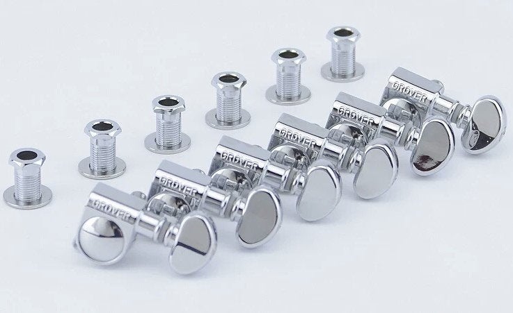 GRATIS VERZENDEN !!! Grover Tuners 6 in lijn GR305C, Ophalen of Verzenden, Nieuw, Elektrische gitaar