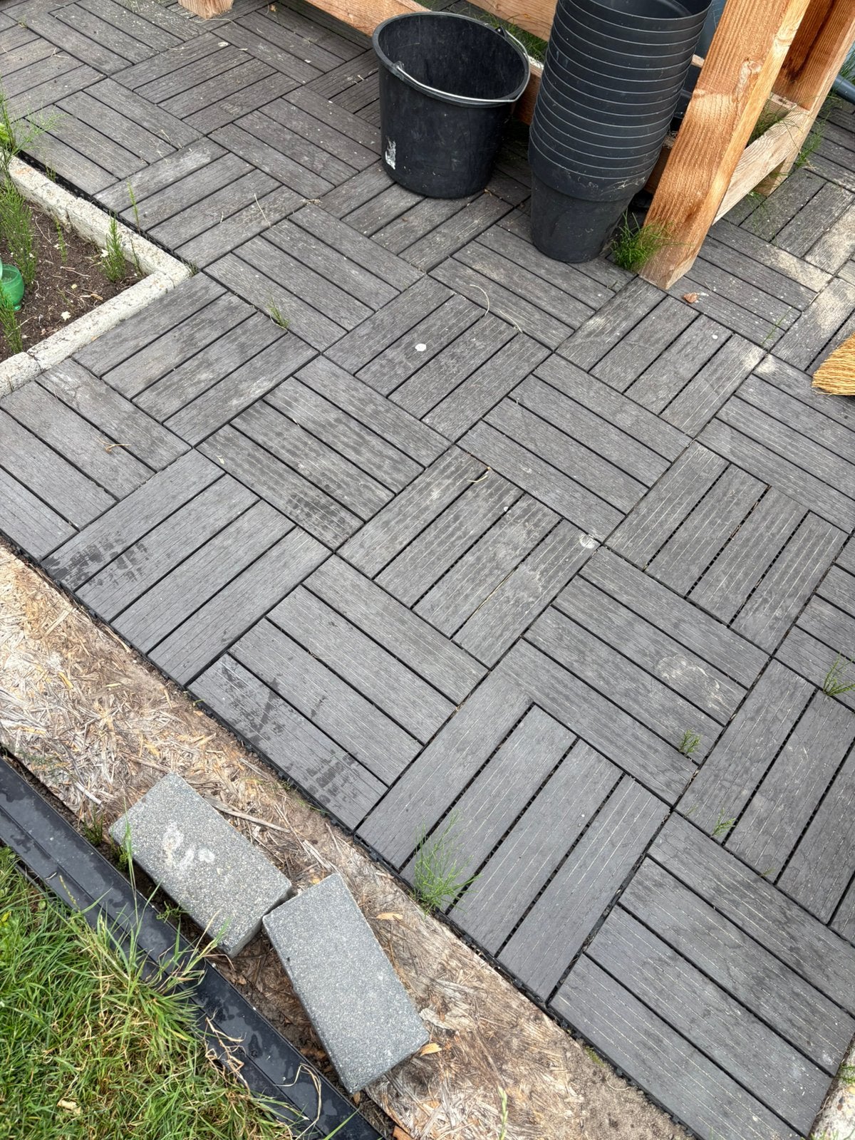 Terrastegels, Ophalen, Gebruikt, Composiet