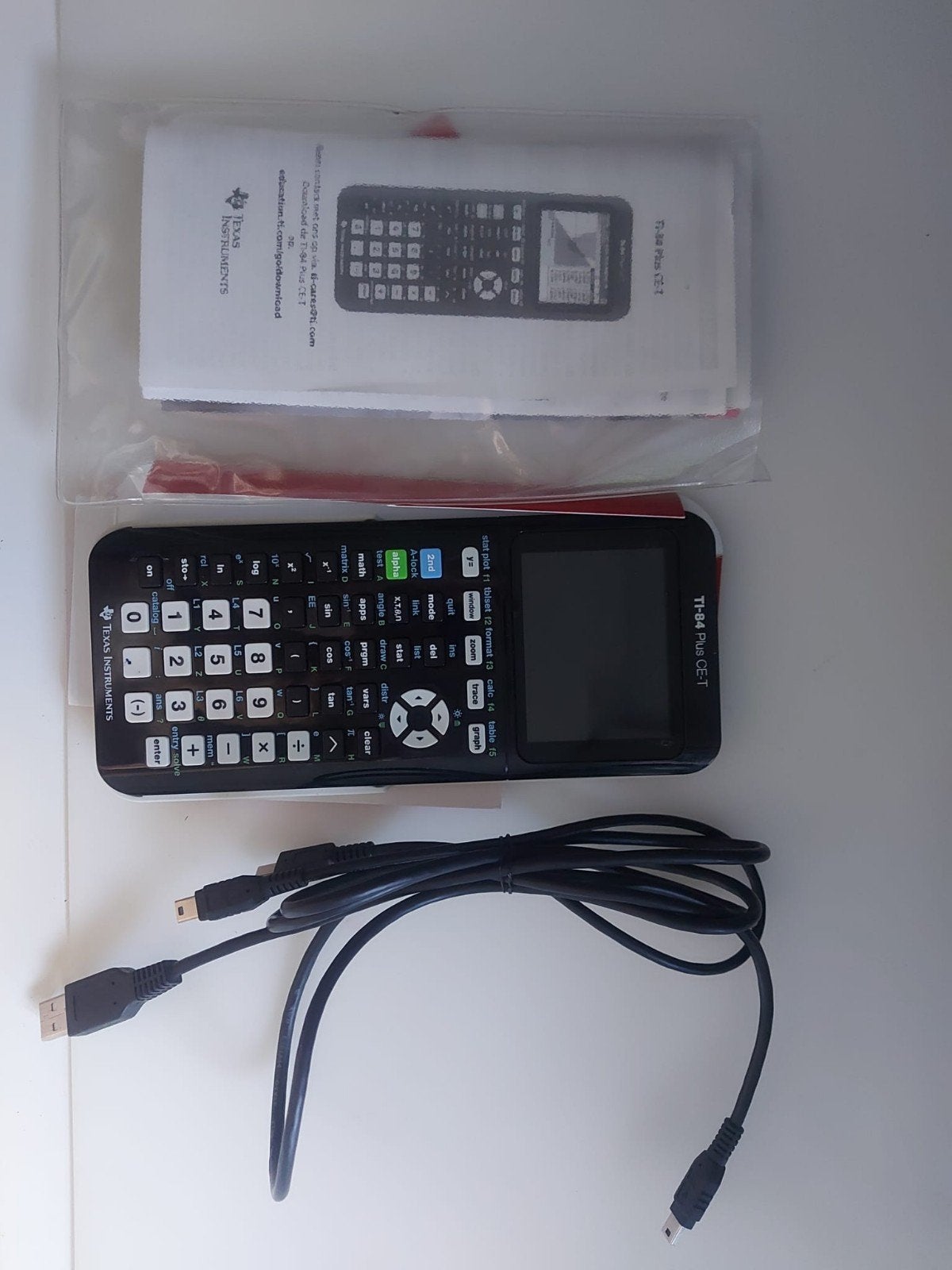 Grafische rekenmachine TI-84 PLUS CE-T, Ophalen, Zo goed als nieuw
