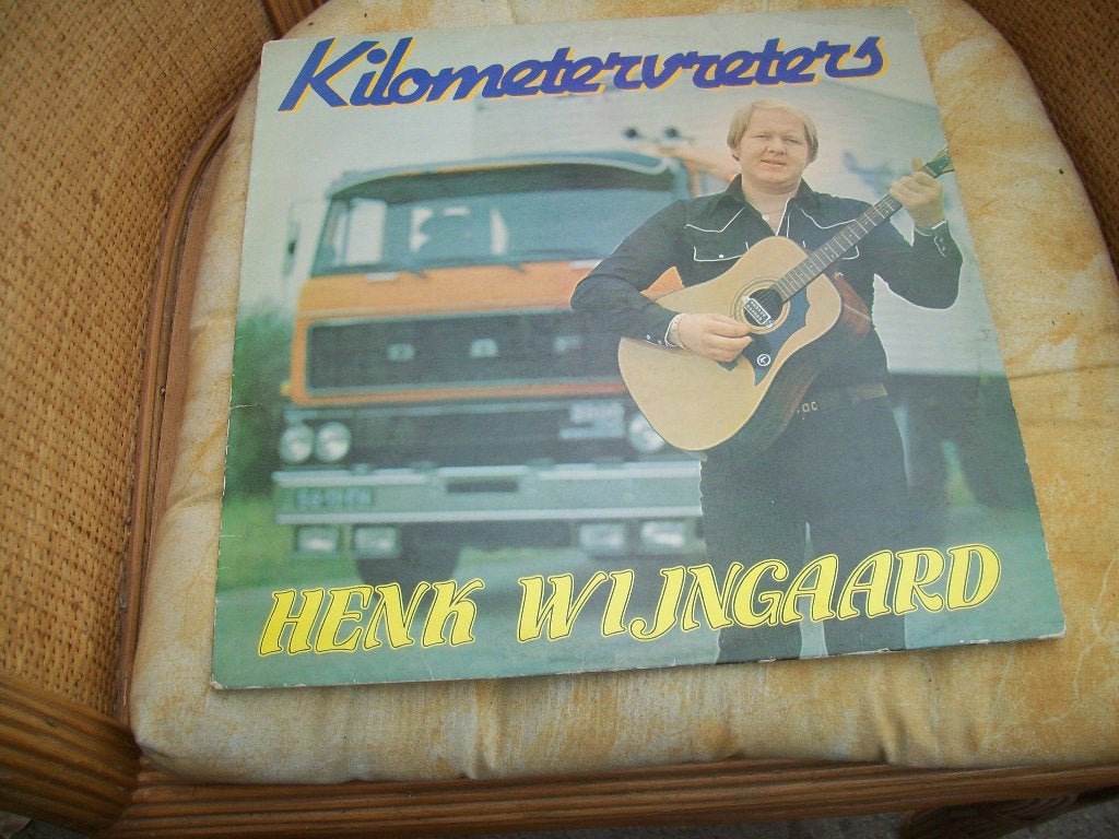 LP : Henk Wijngaard - kilometervreters, Ophalen of Verzenden, Zo goed als nieuw, Overige formaten, Levenslied of Smartlap